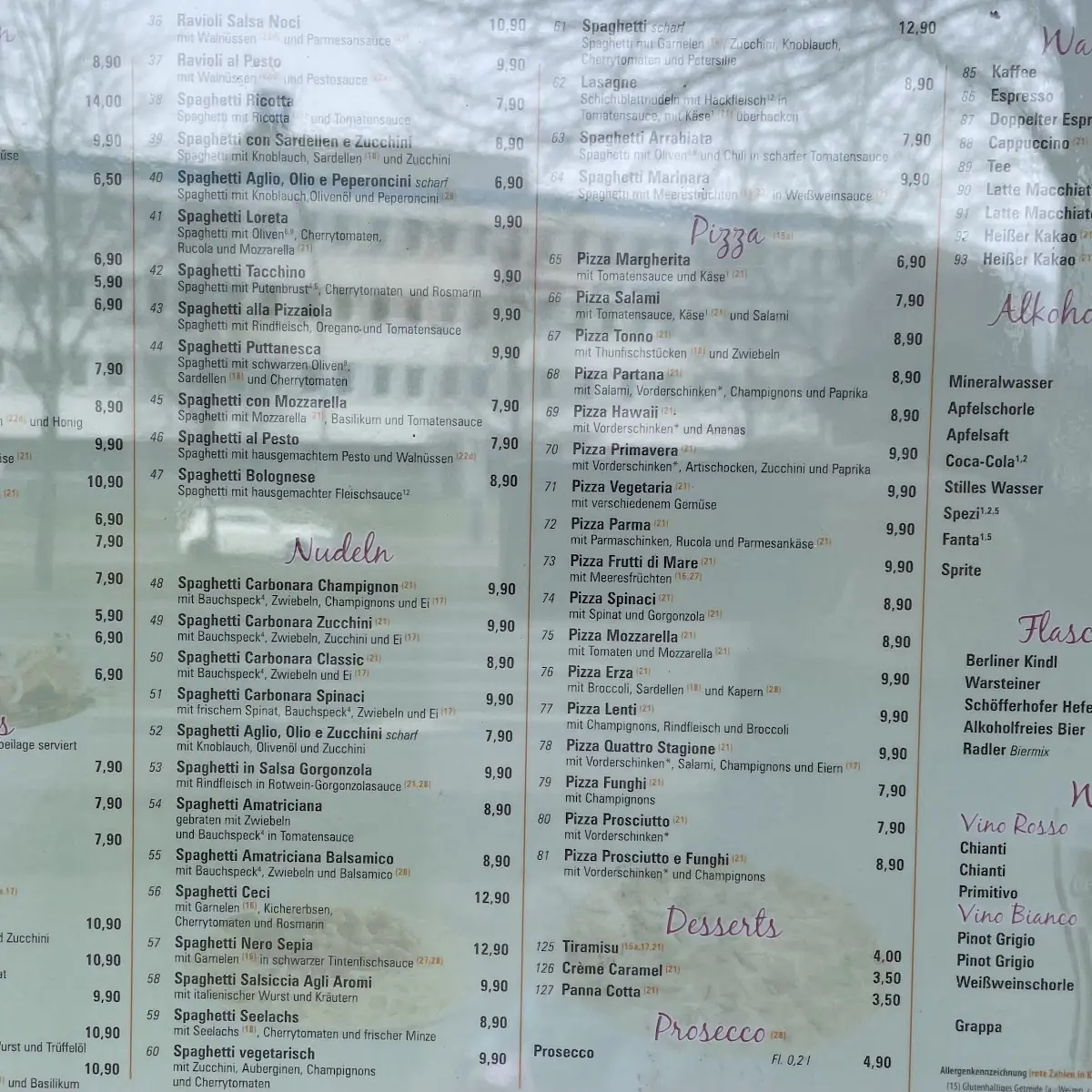 Speisekarte photo 9