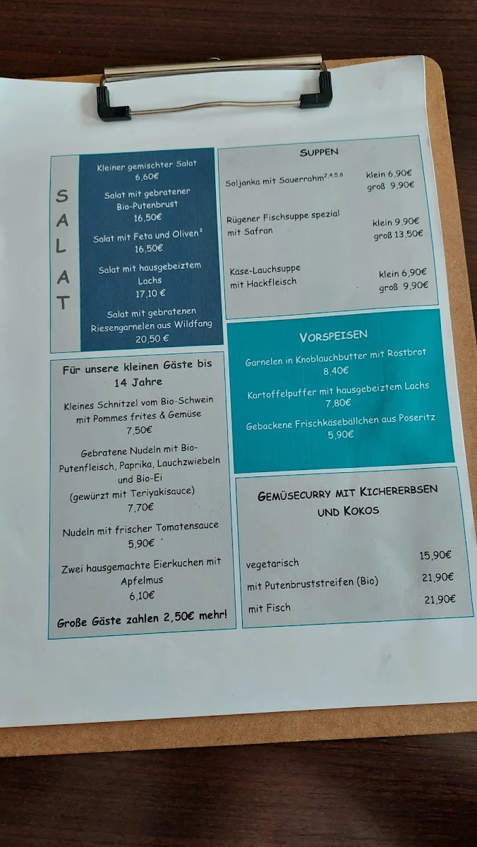 Speisekarte photo 4
