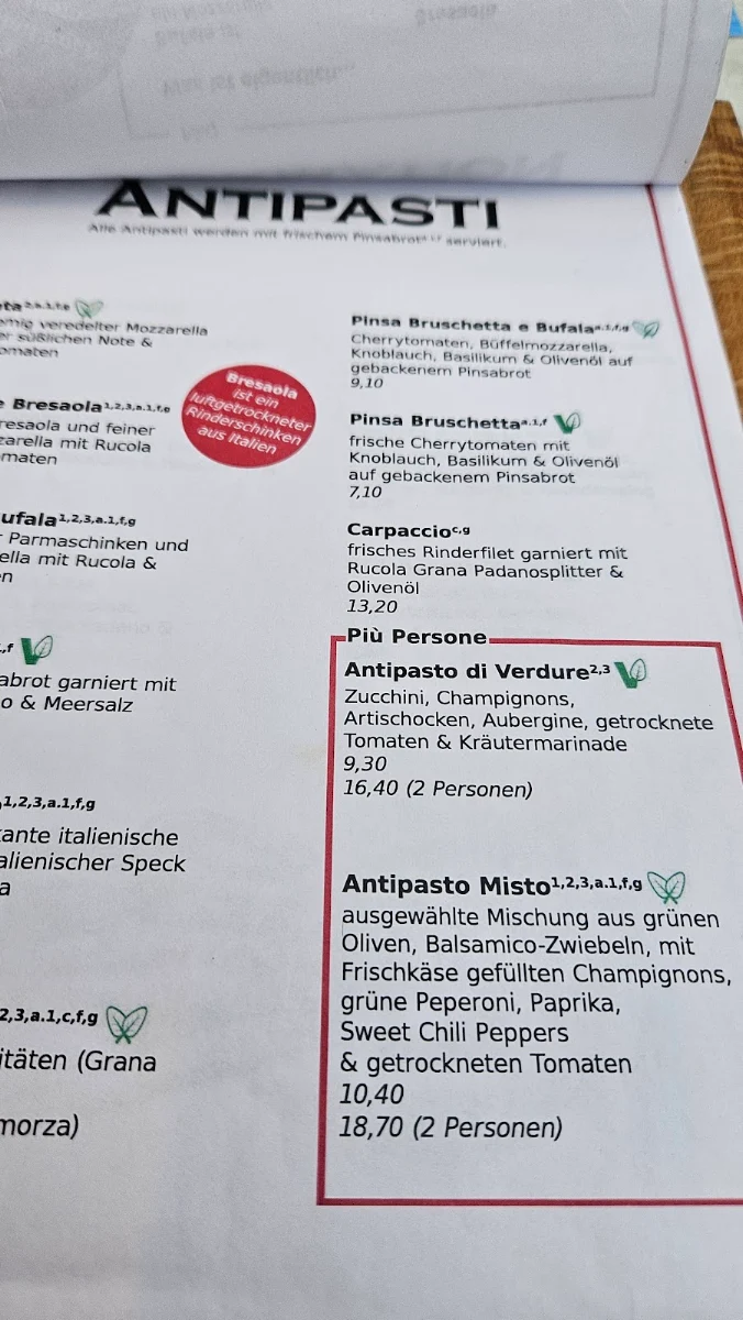 Speisekarte photo 5