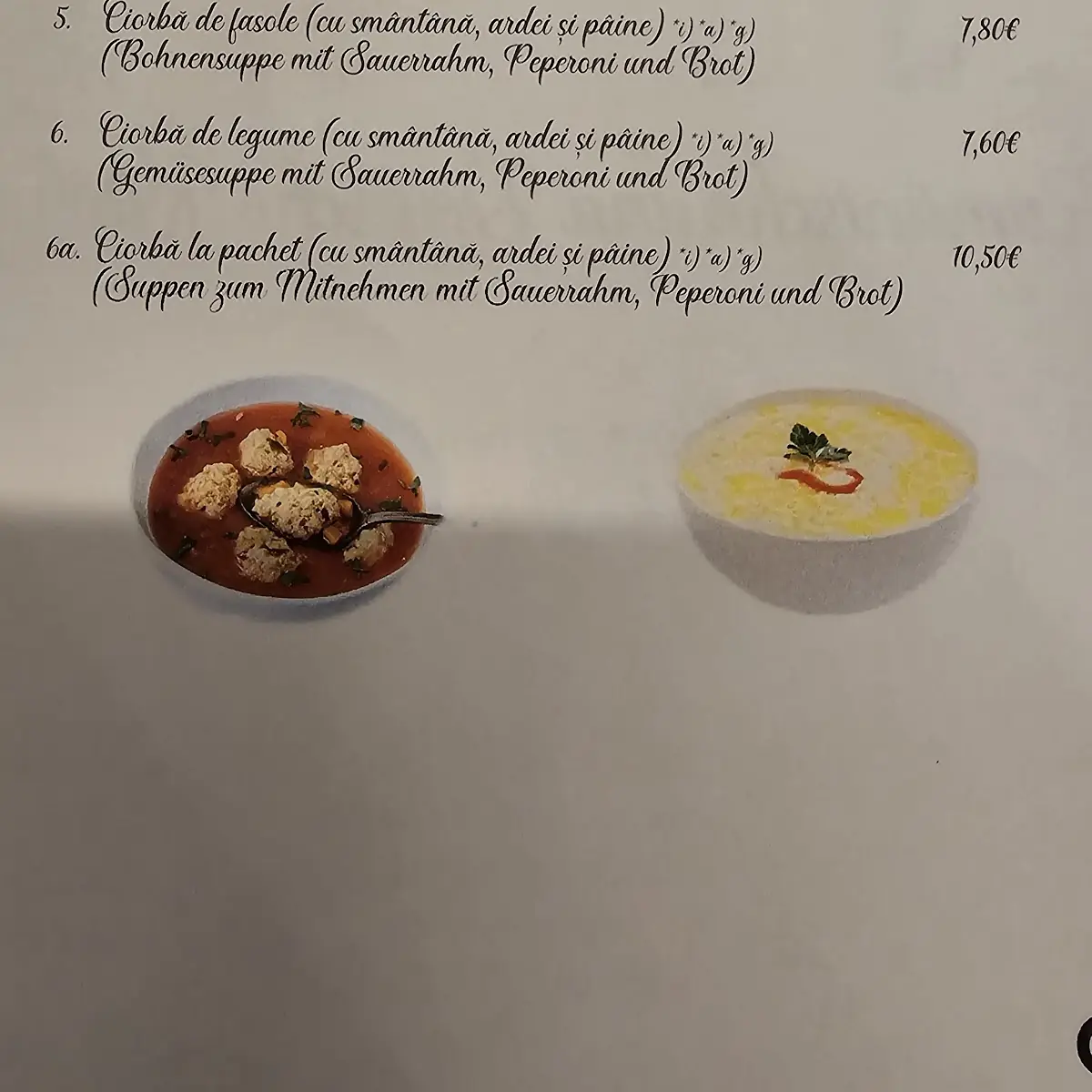 Speisekarte photo 5