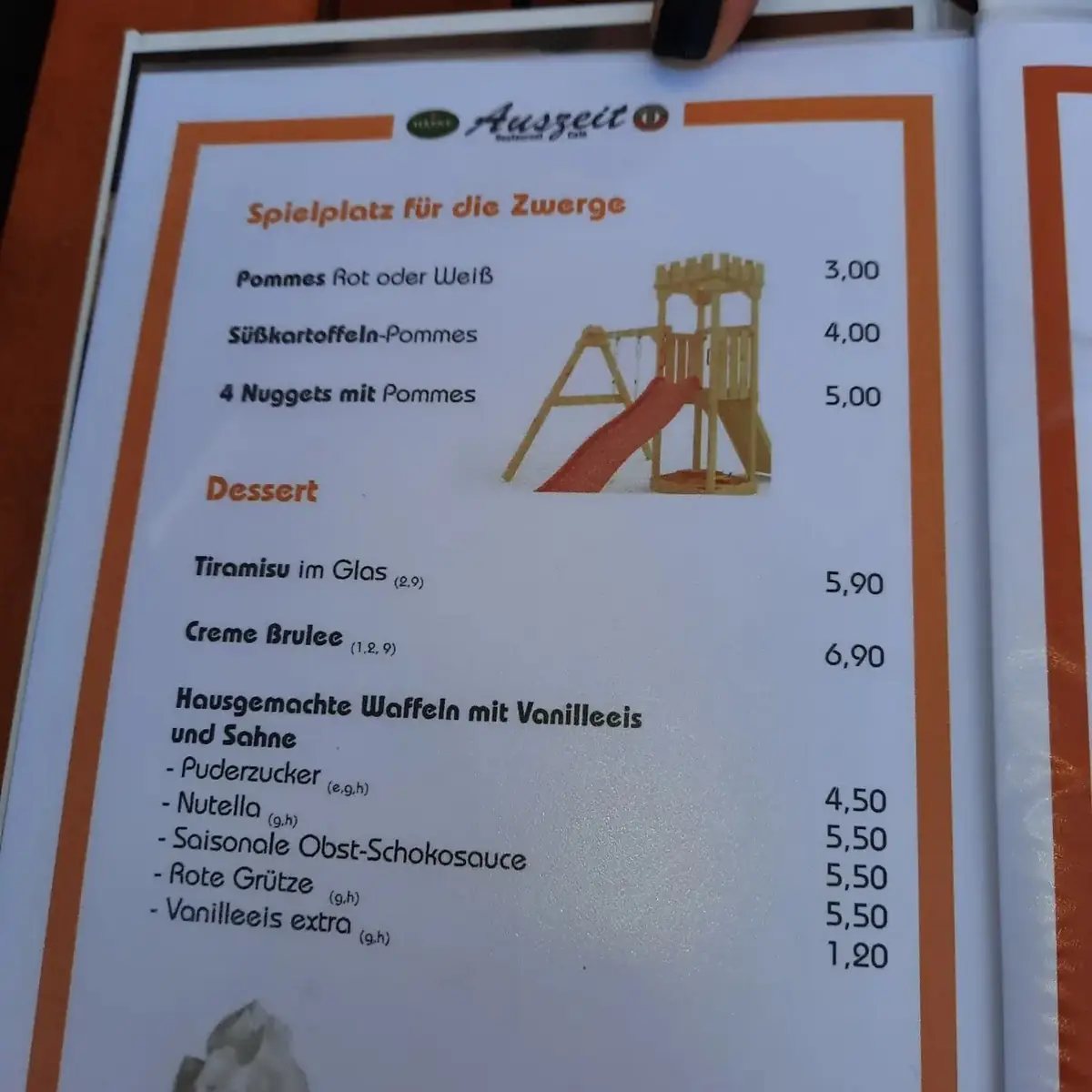 Speisekarte photo 10