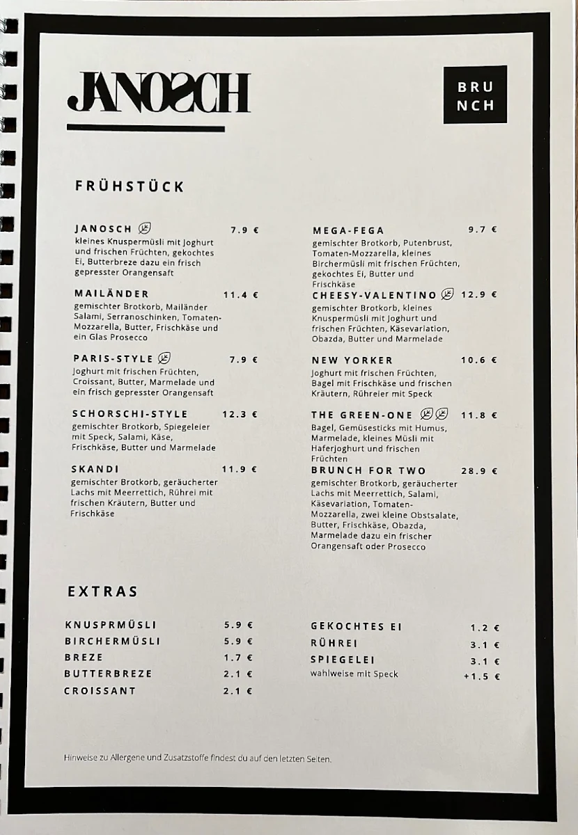 Speisekarte photo 1