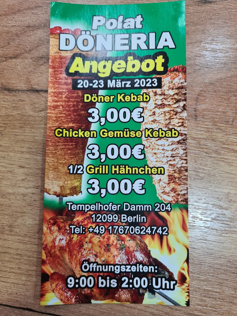 Speisekarte photo 2