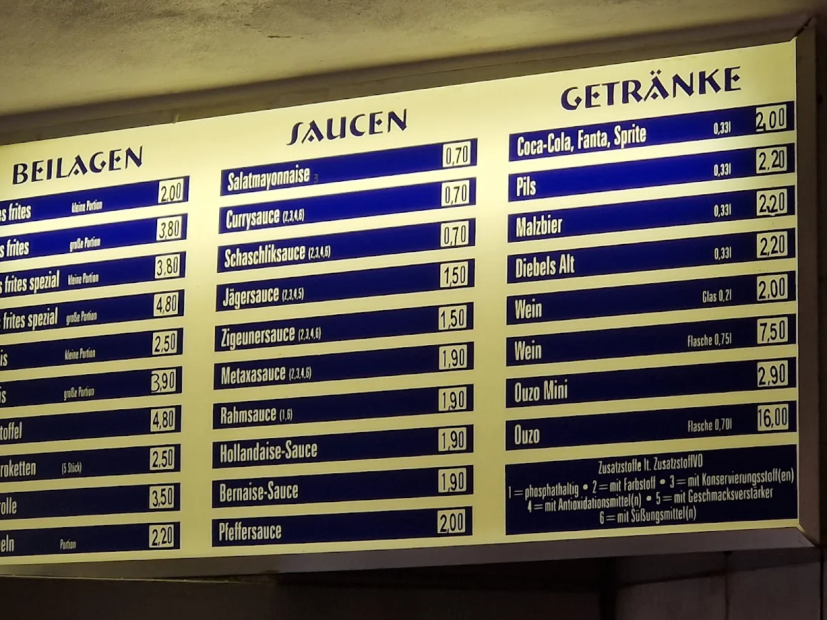 Speisekarte photo 9