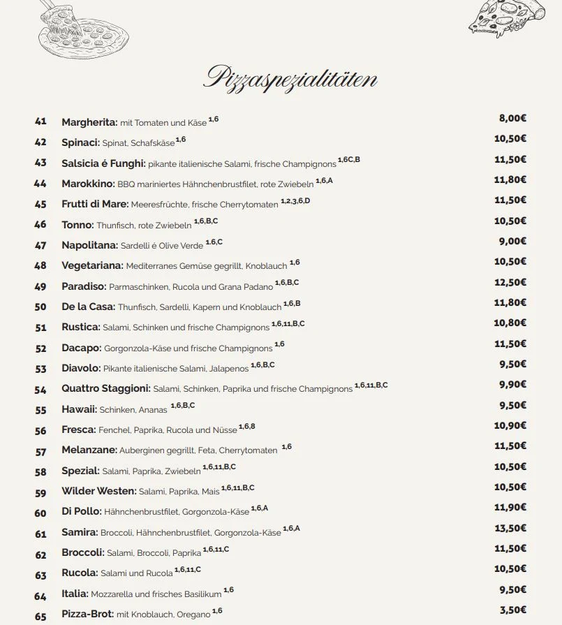 Speisekarte photo 1