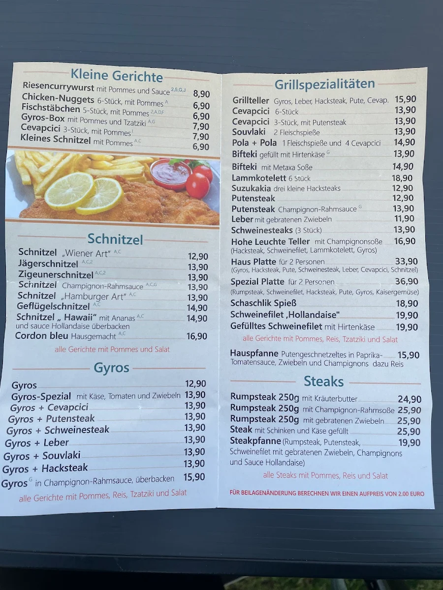 Speisekarte photo 4