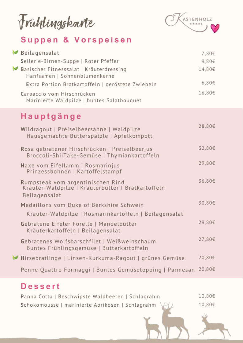 Speisekarte photo 1