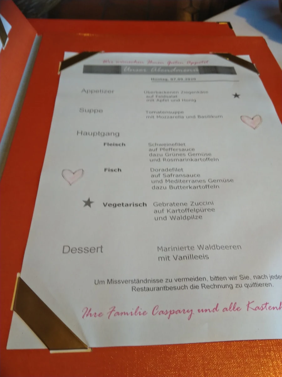 Speisekarte photo 3