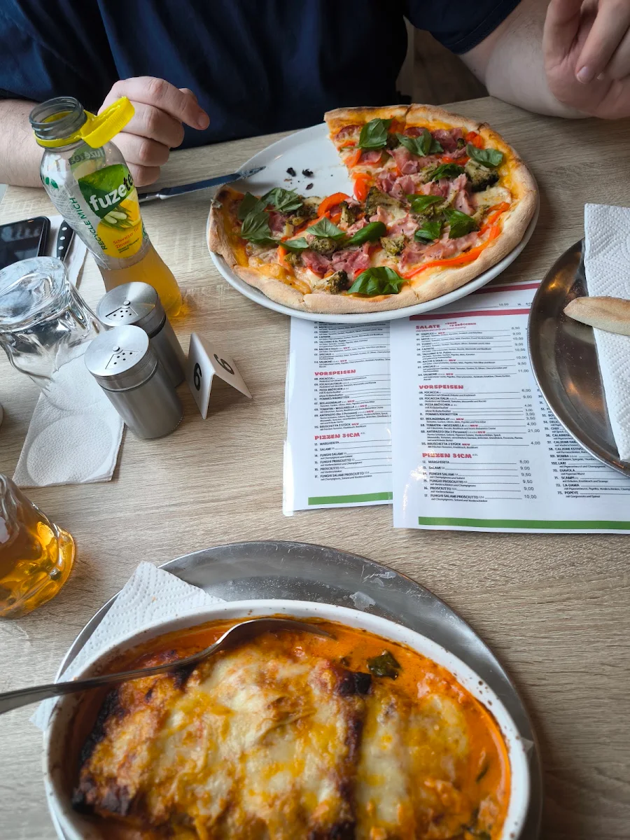 Speisekarte, Qui Pizza Italia