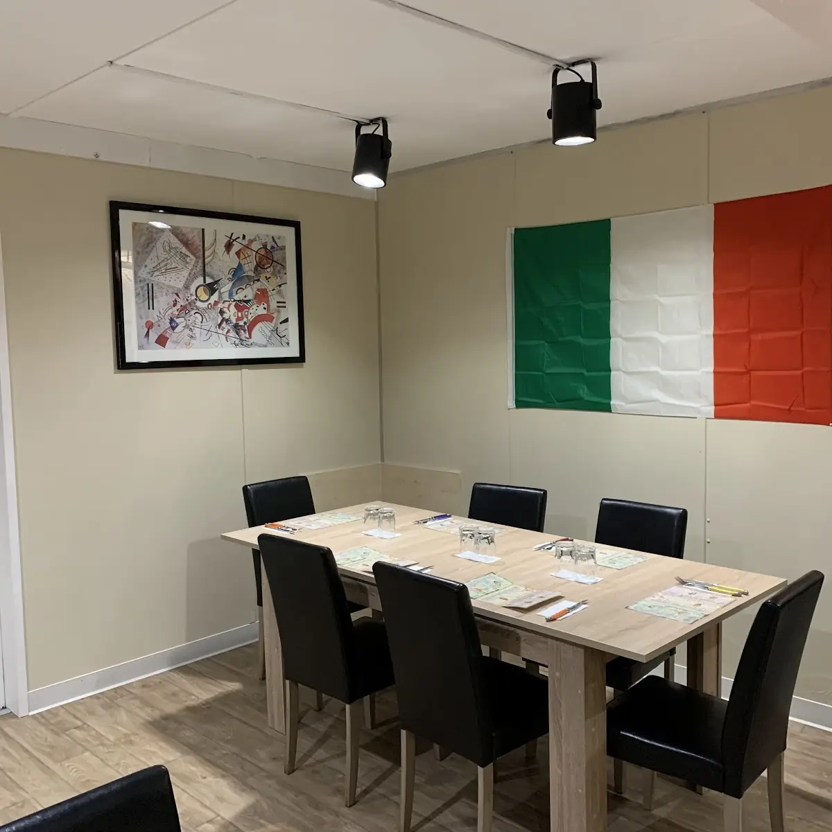 Atmosphäre, Qui Pizza Italia