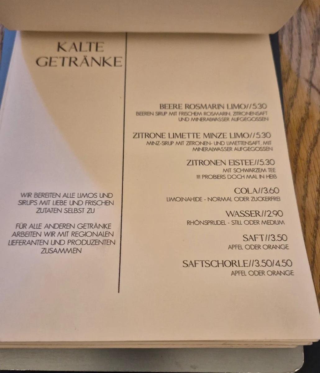 Speisekarte photo 6