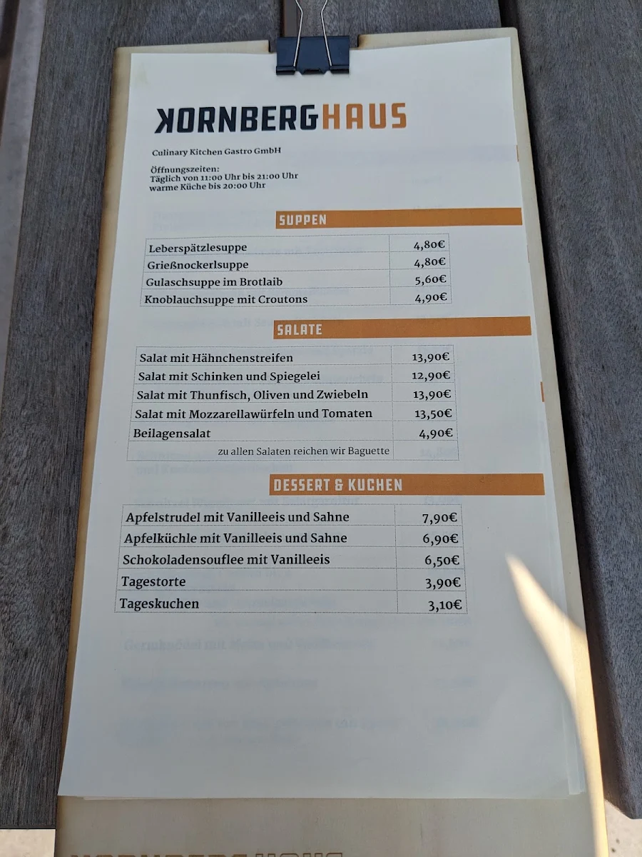 Speisekarte photo 10