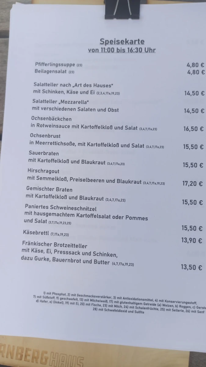 Speisekarte photo 8