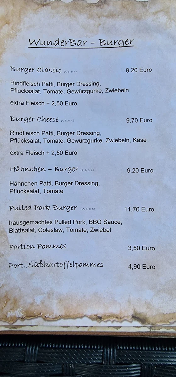 Speisekarte photo 2
