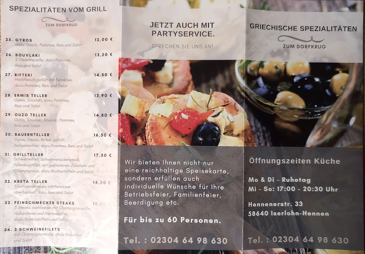 Speisekarte photo 2