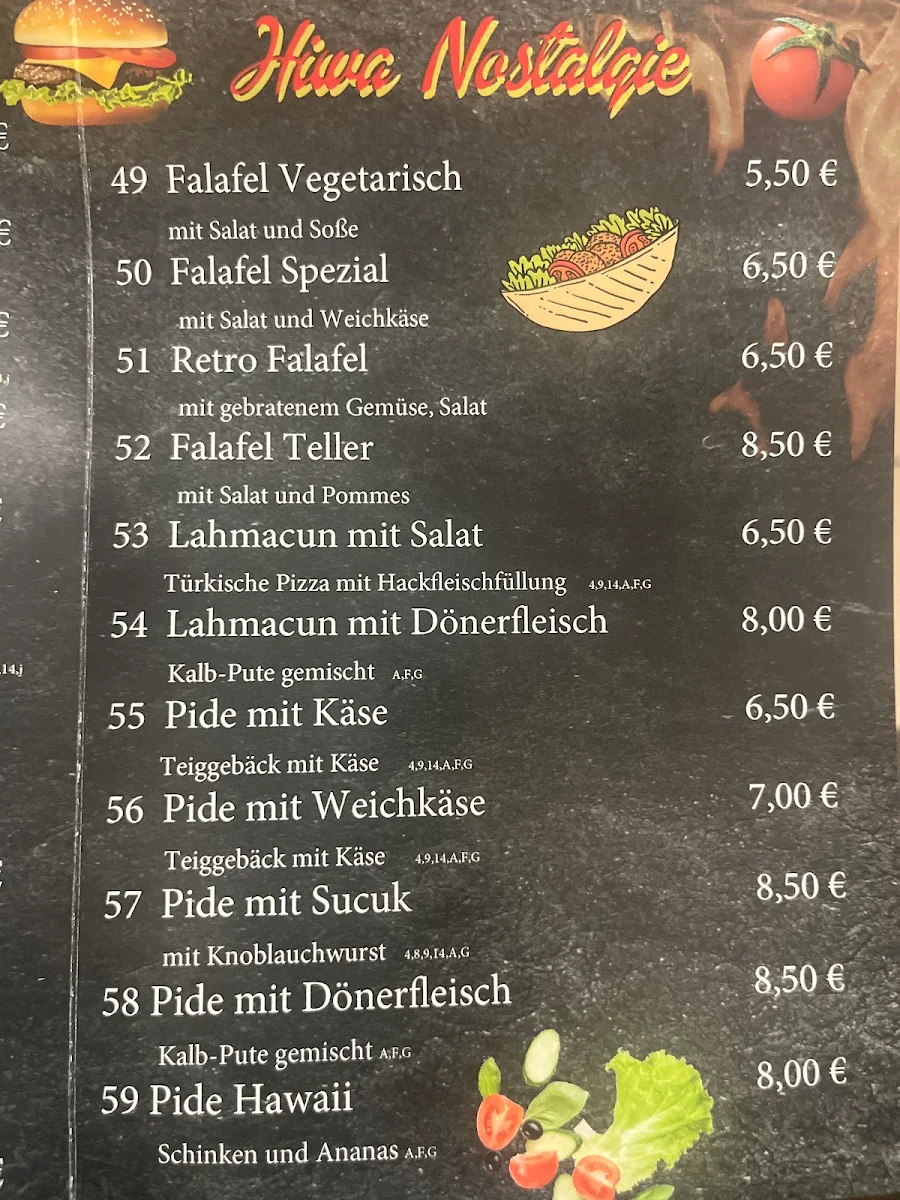 Speisekarte photo 2