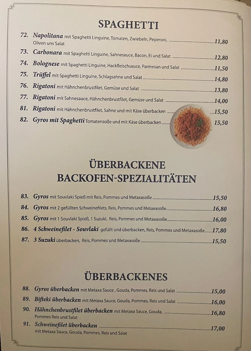 Speisekarte photo 3