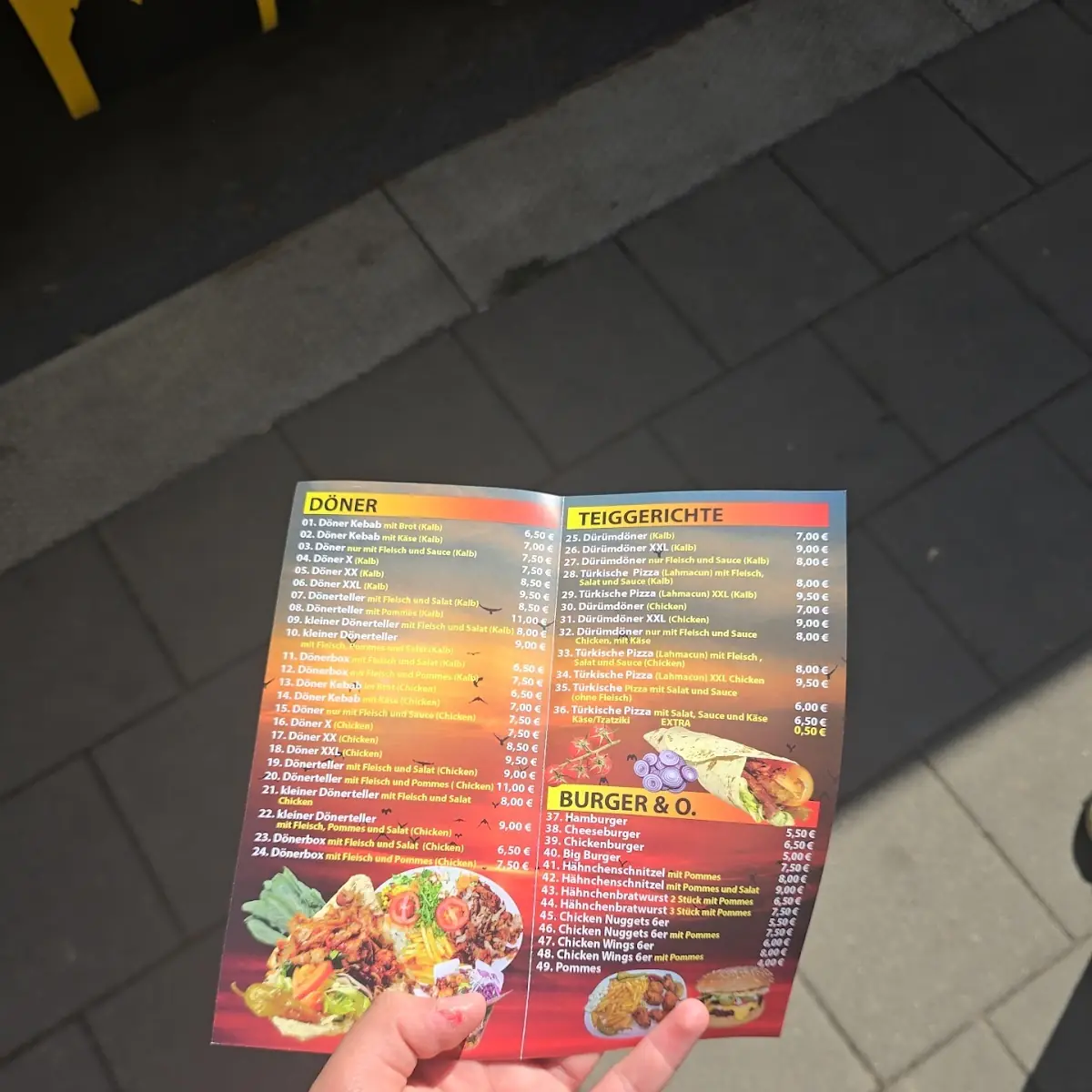 Speisekarte photo 1
