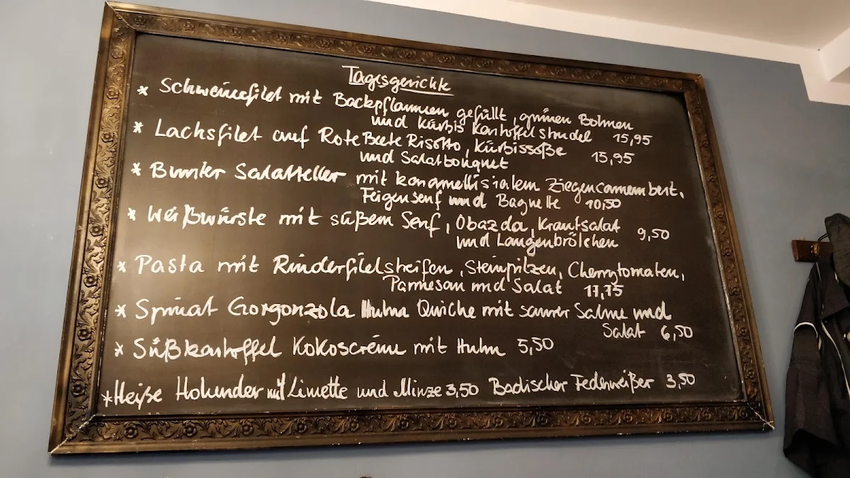 Speisekarte, Backstoltz - Potsdam