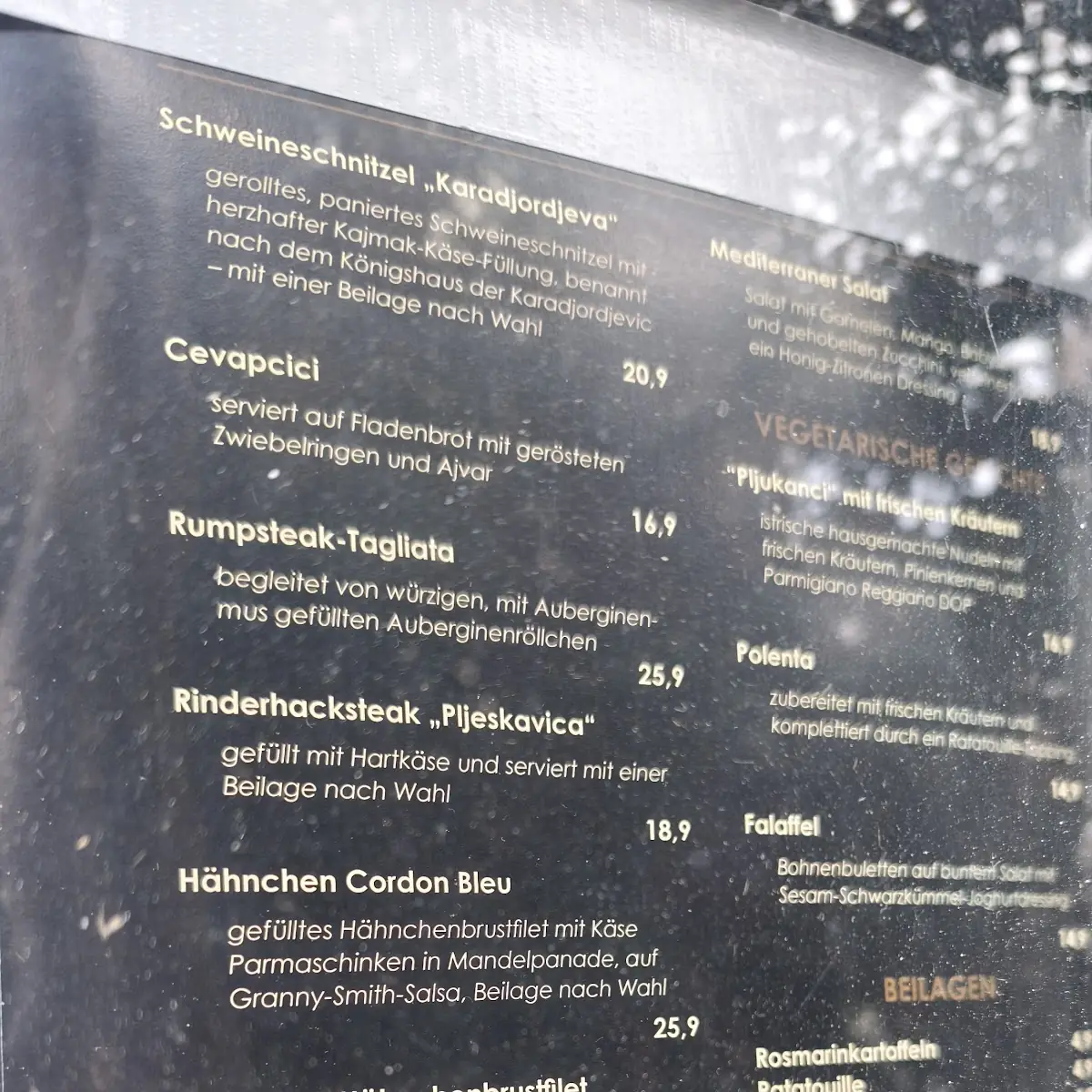Speisekarte photo 1