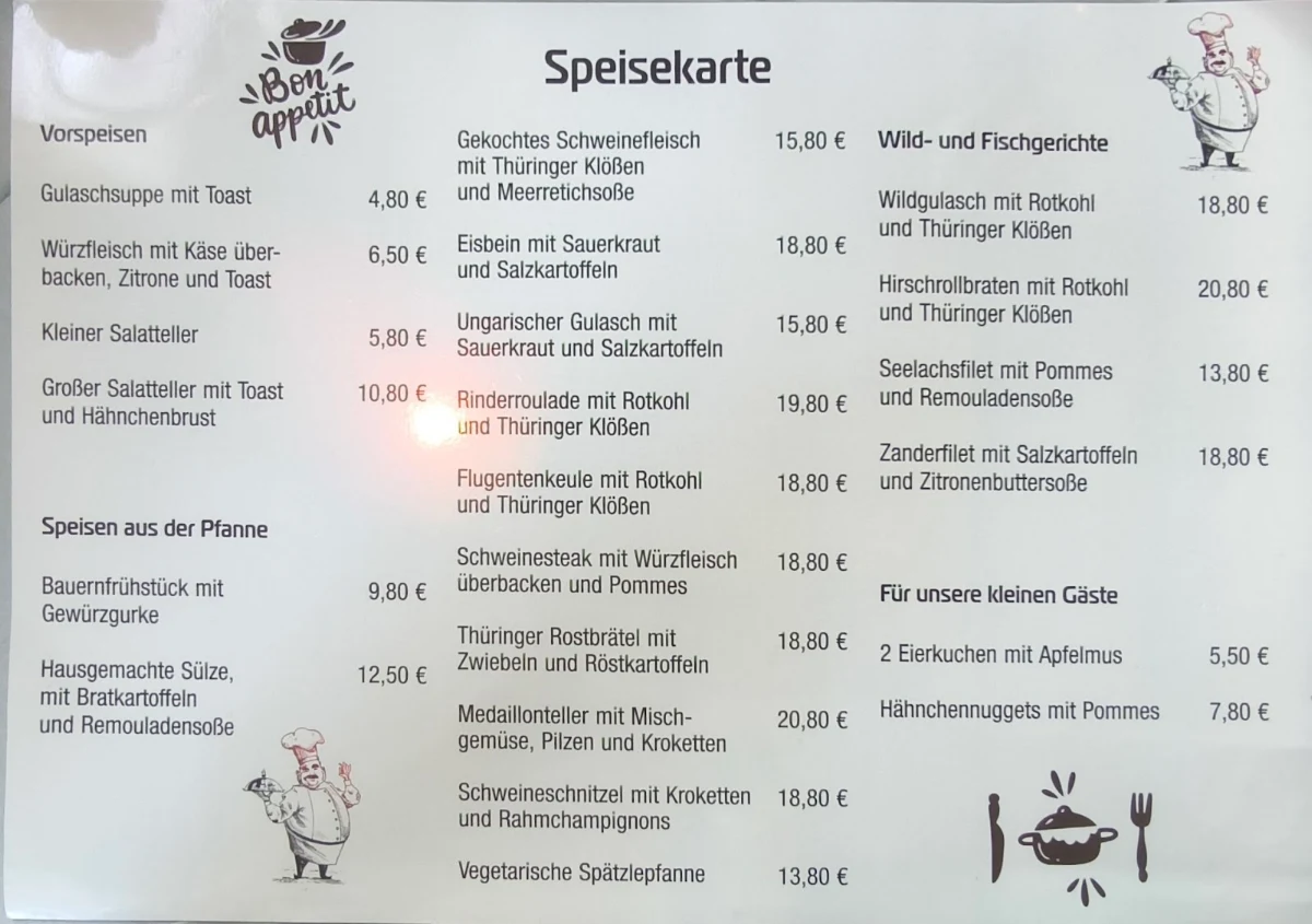 Speisekarte photo 2