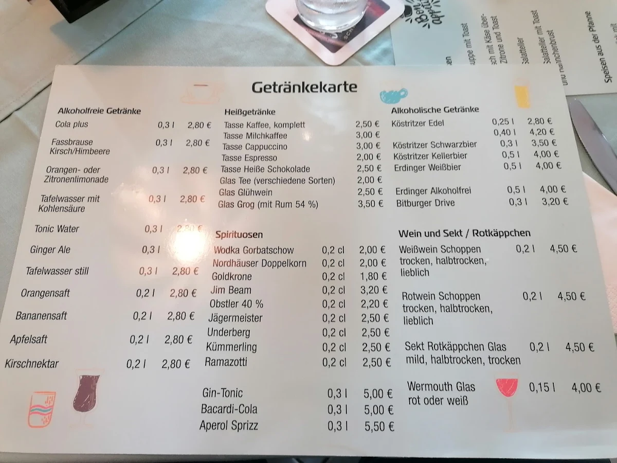 Speisekarte photo 3