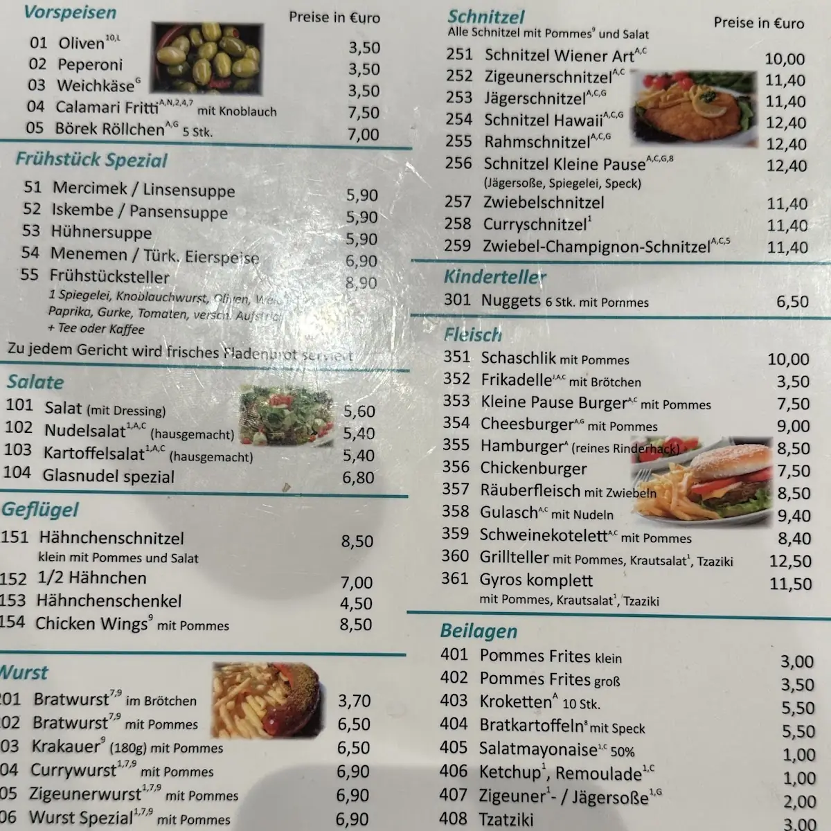 Speisekarte photo 6