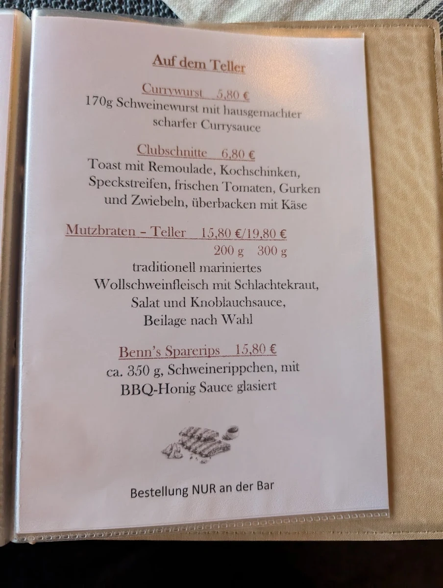 Speisekarte photo 3
