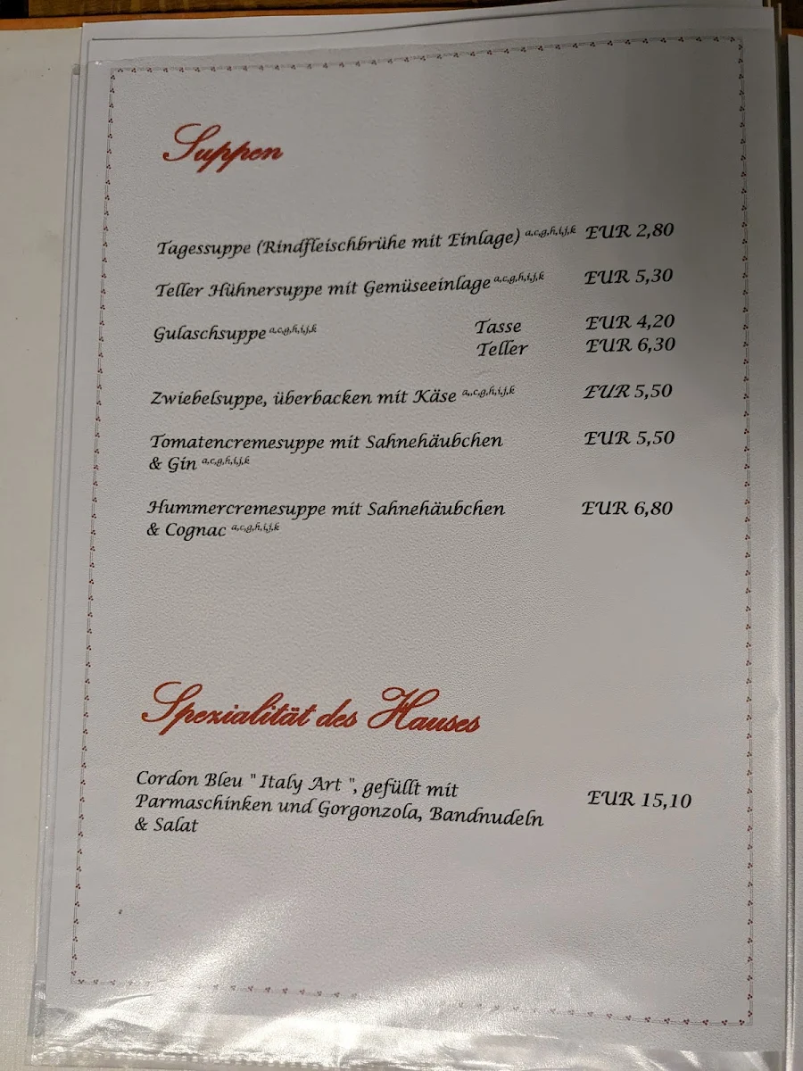 Speisekarte photo 7