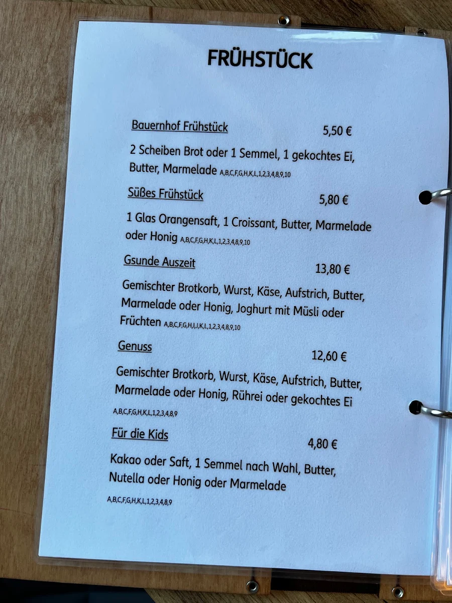 Speisekarte photo 1