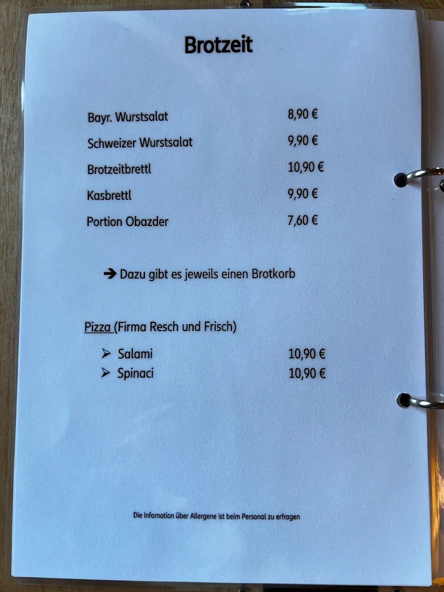 Speisekarte photo 5