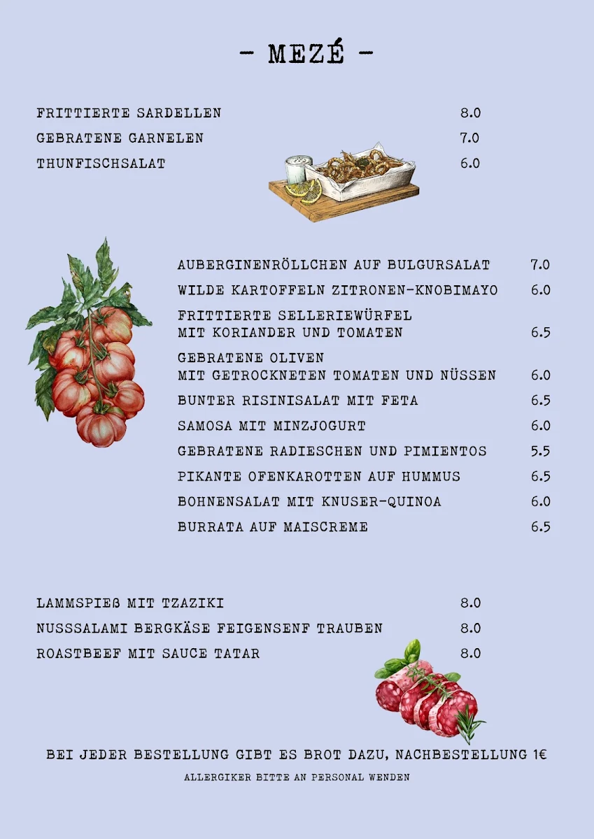 Speisekarte photo 1