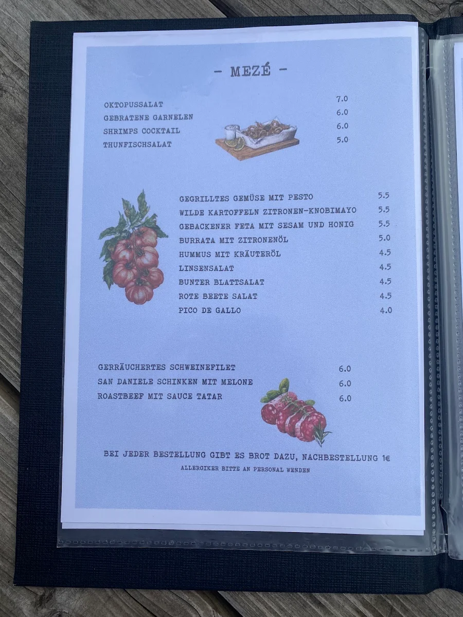 Speisekarte photo 5