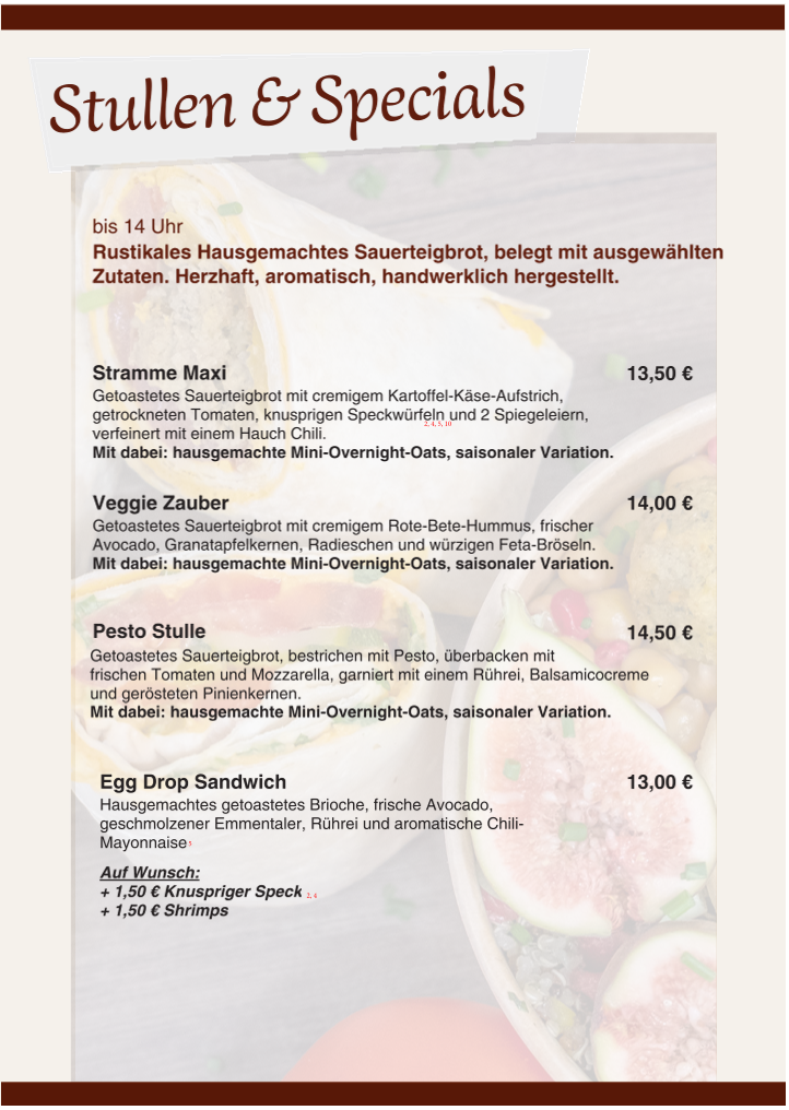 Speisekarte photo 2