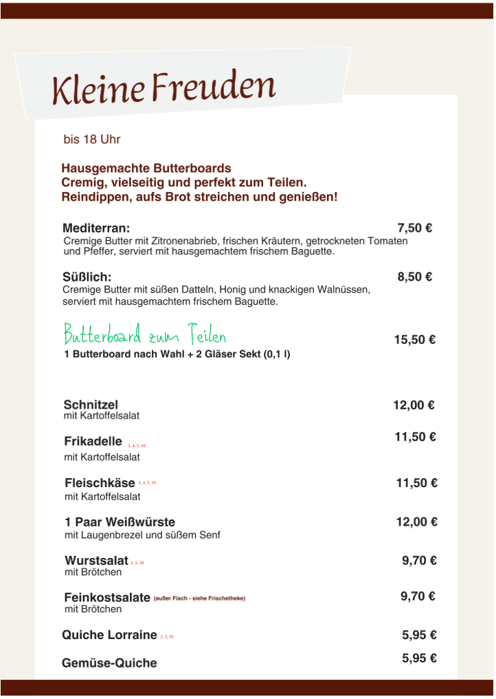 Speisekarte photo 6