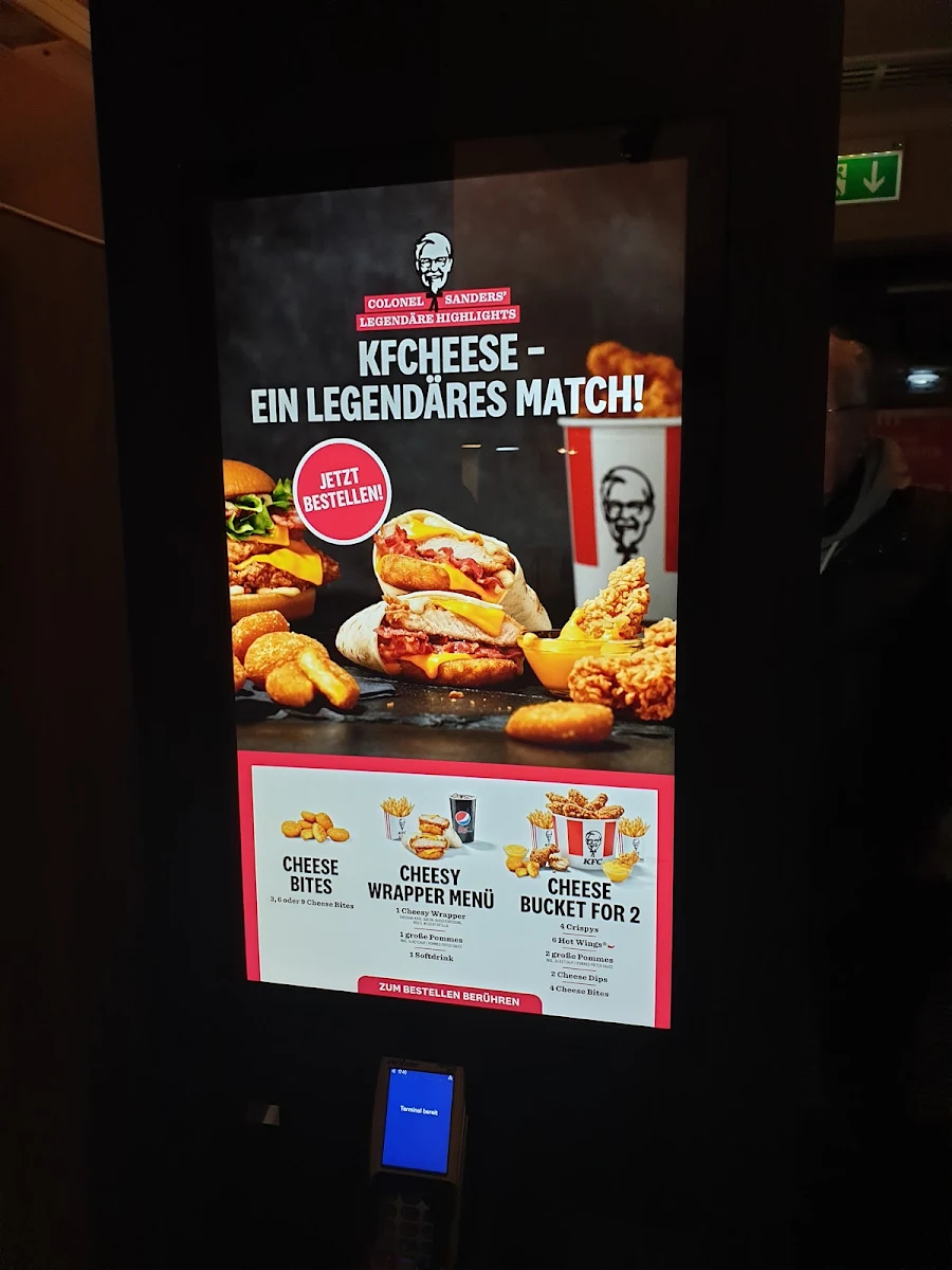 Speisekarte, Kentucky Fried Chicken