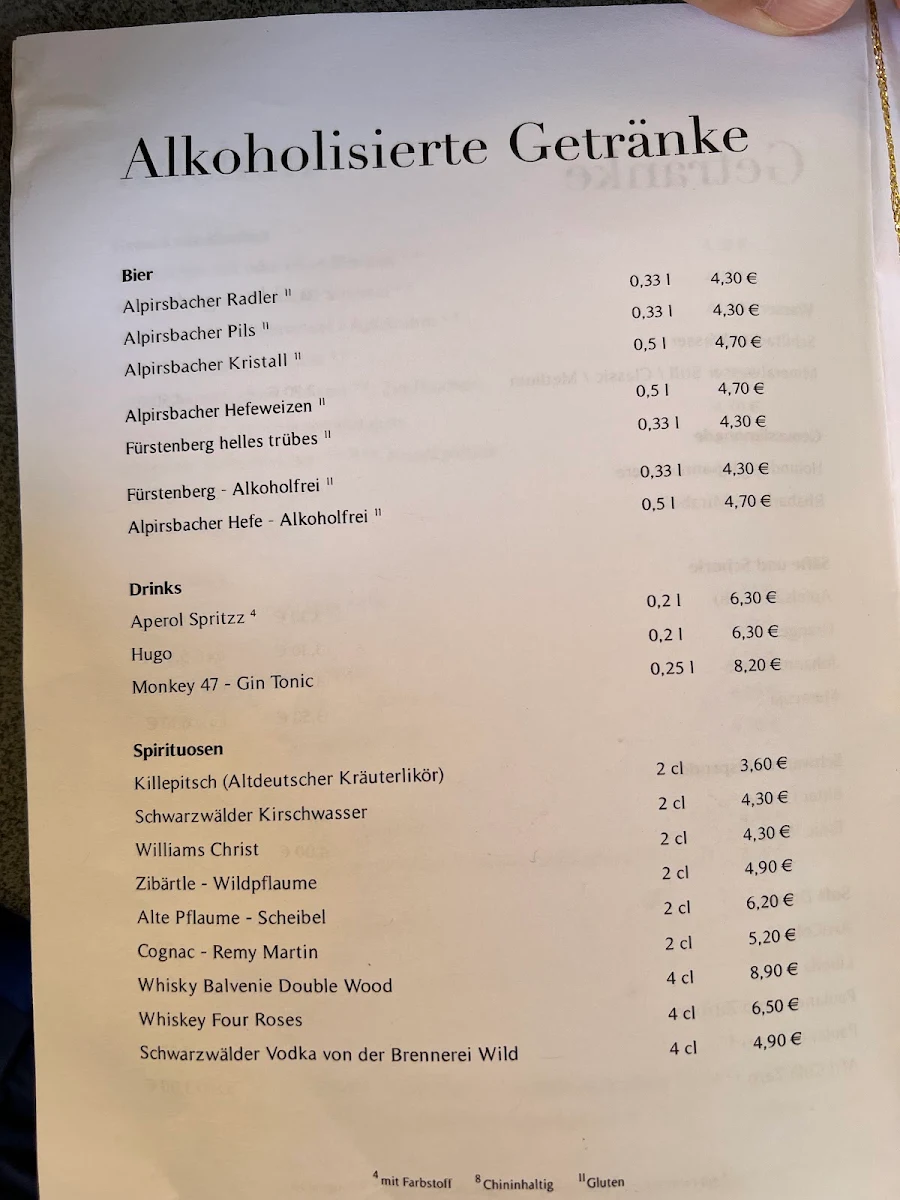 Speisekarte photo 1