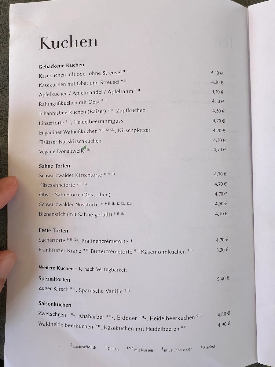 Speisekarte photo 2