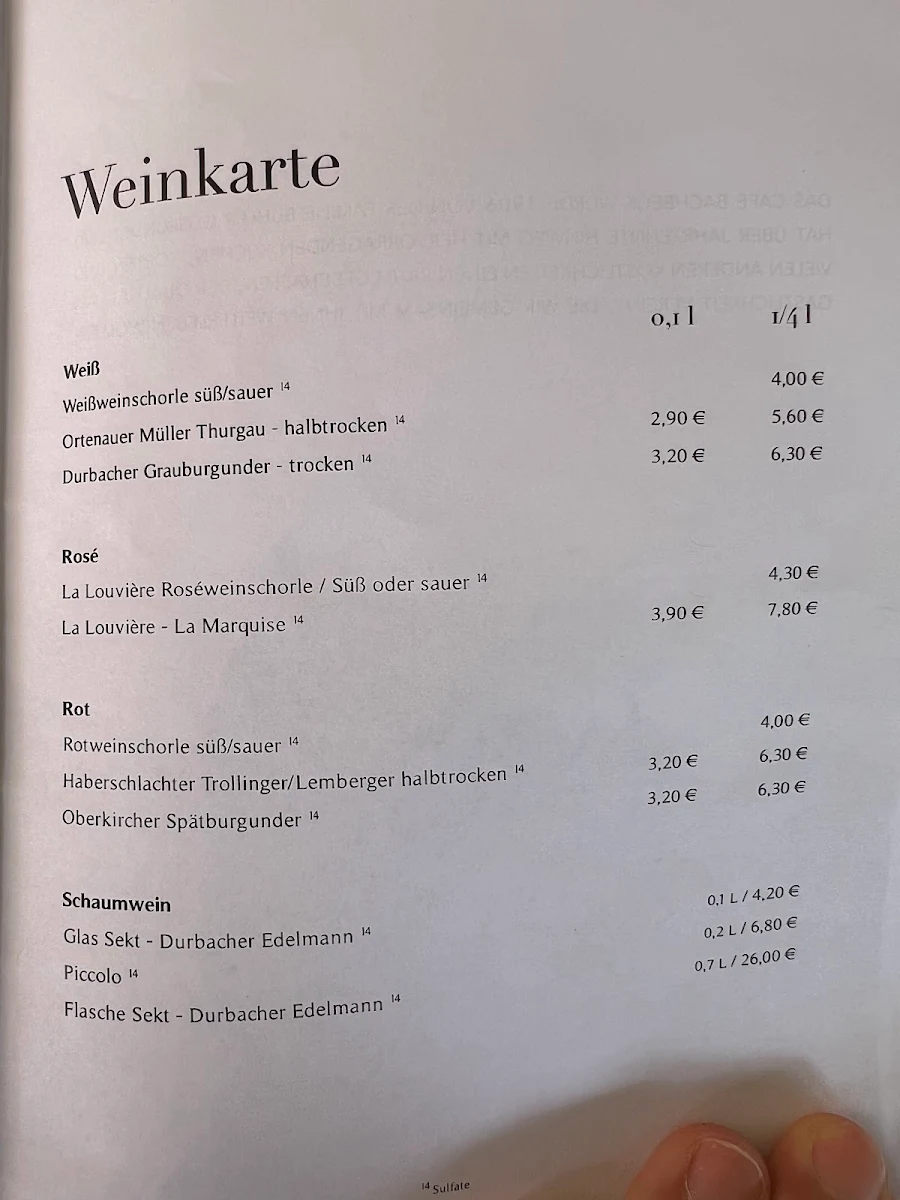 Speisekarte photo 3
