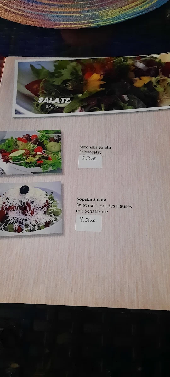 Speisekarte photo 9