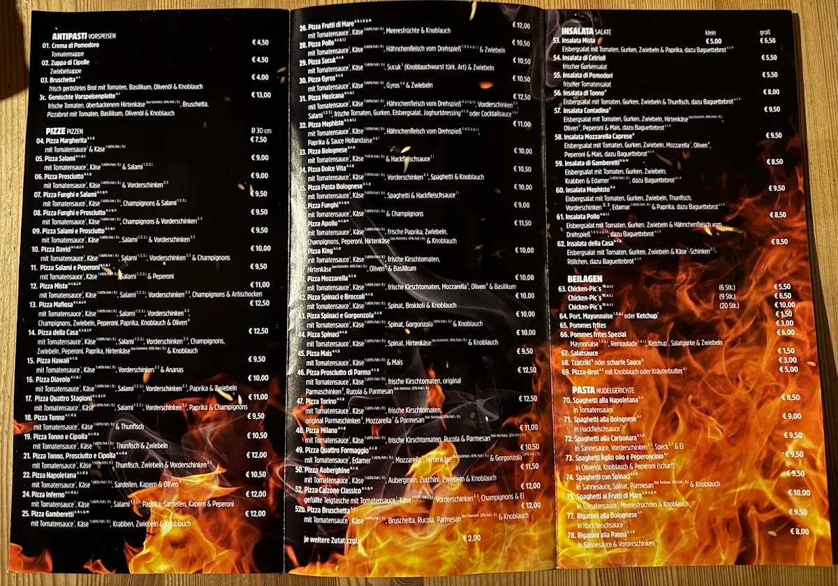 Speisekarte photo 1