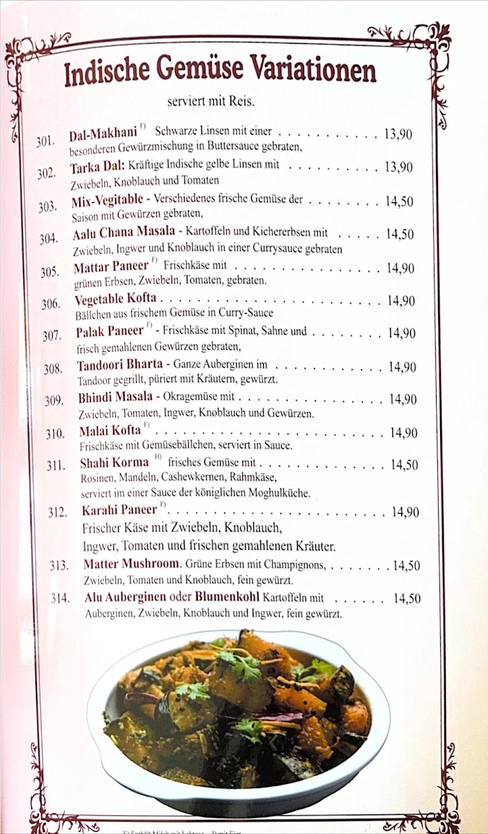 Speisekarte photo 4