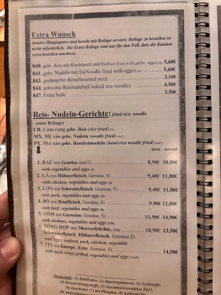 Speisekarte photo 4