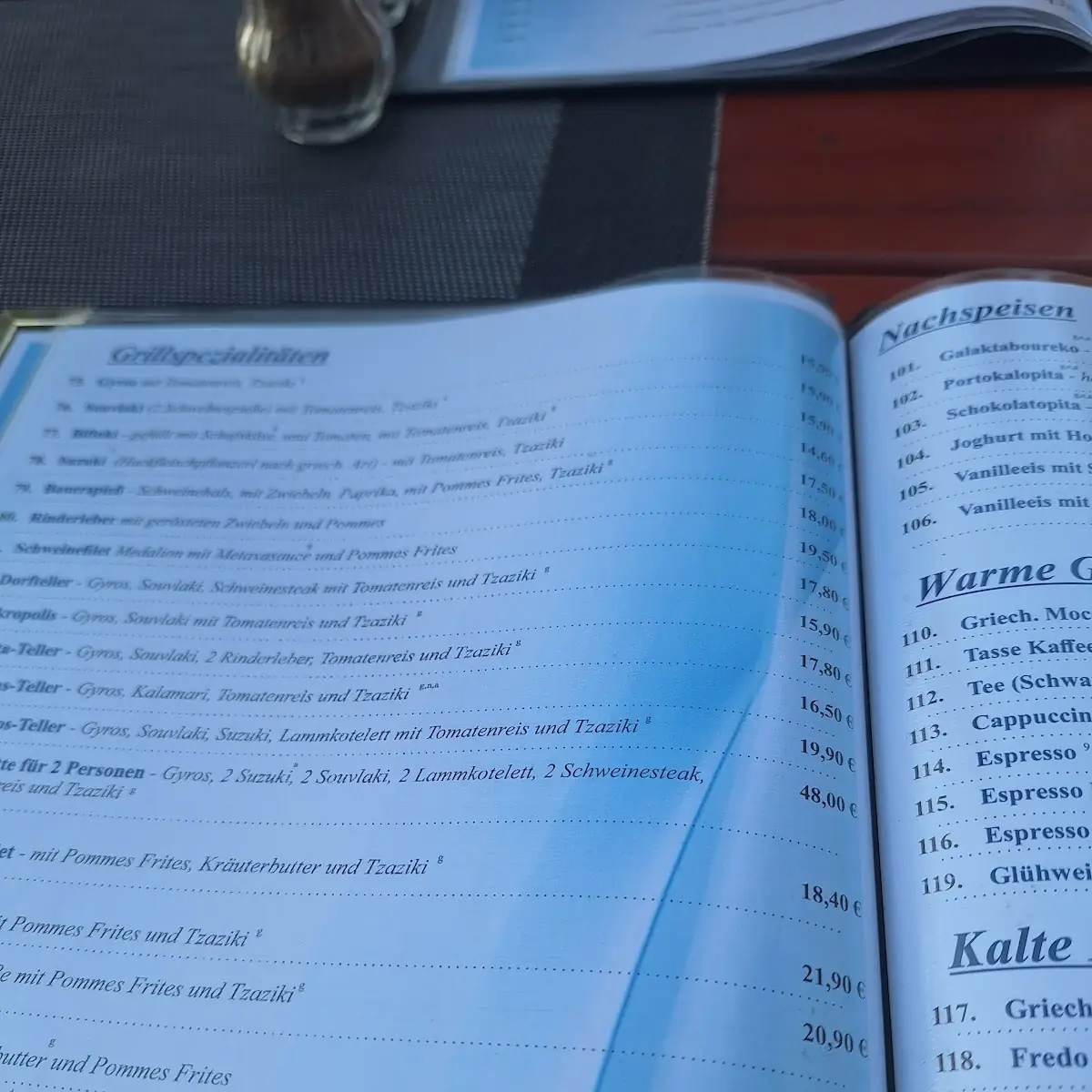 Speisekarte photo 5