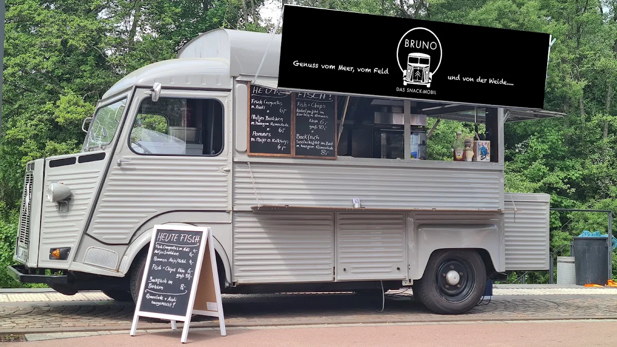 Speisekarte, Bruno das Snack-Mobil