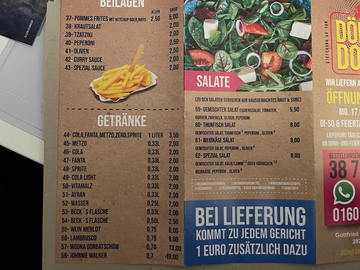Speisekarte photo 3