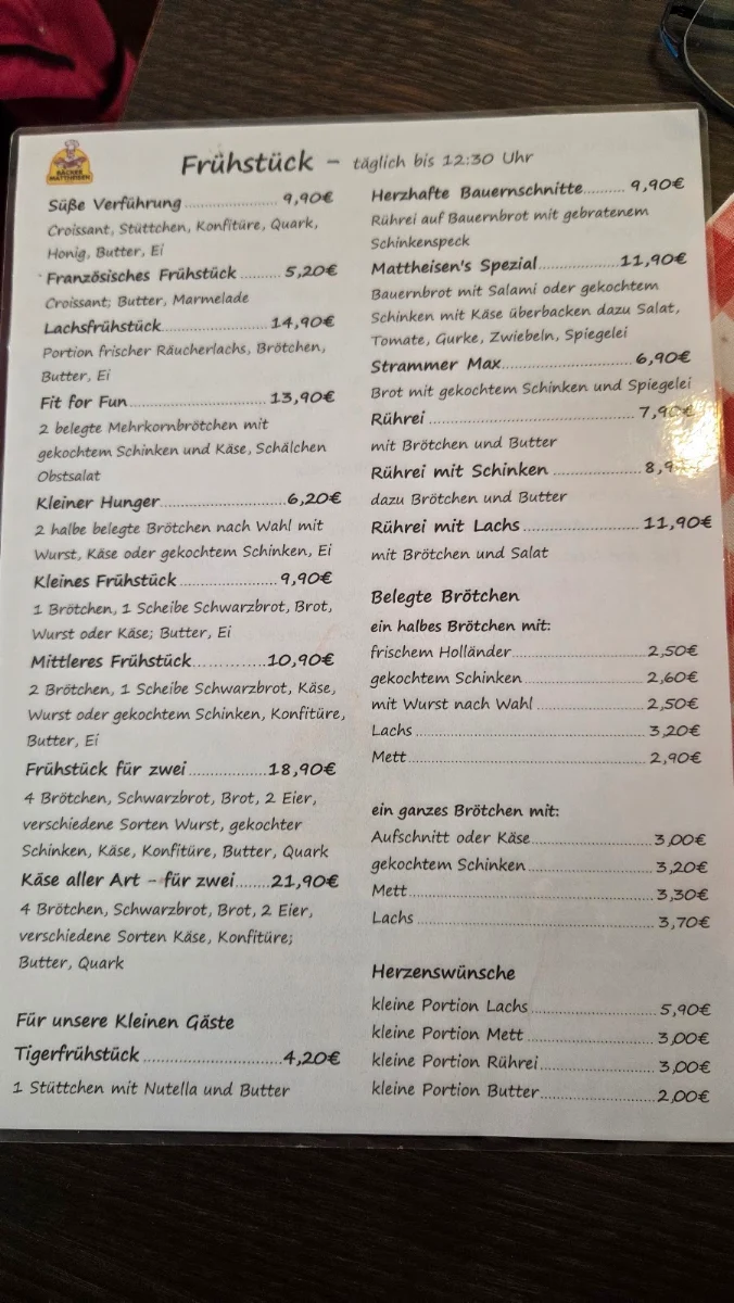 Speisekarte photo 2