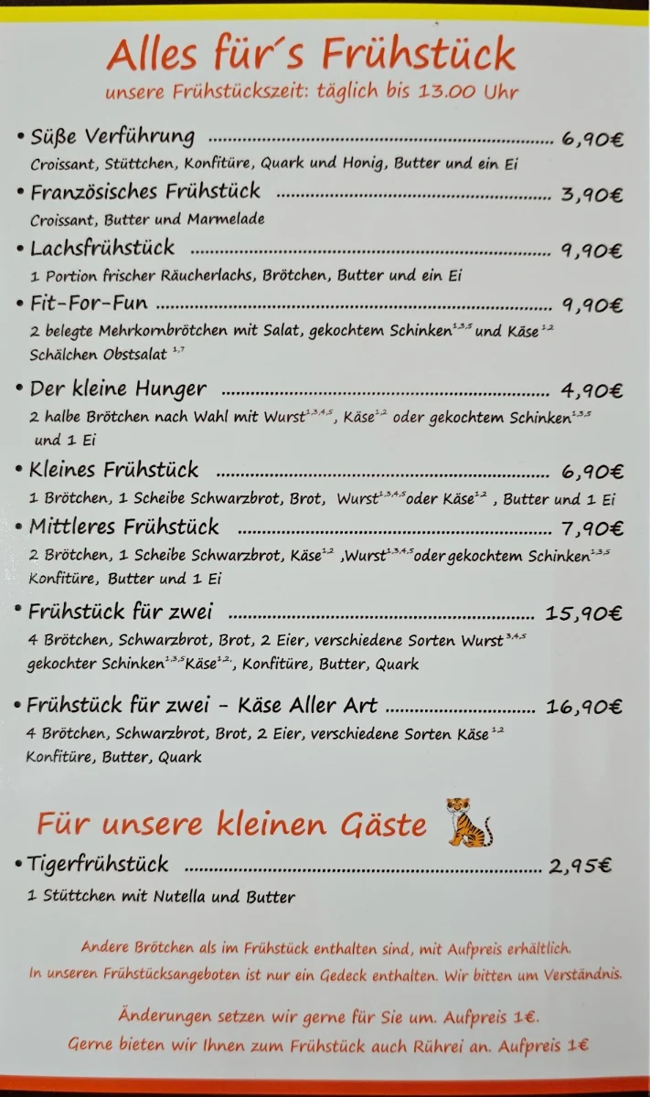 Speisekarte photo 3