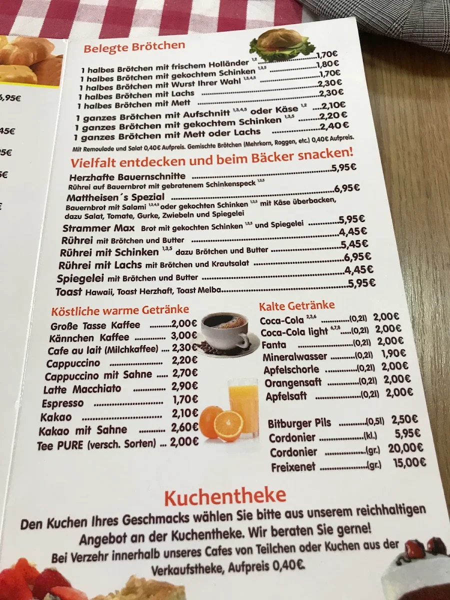 Speisekarte photo 9