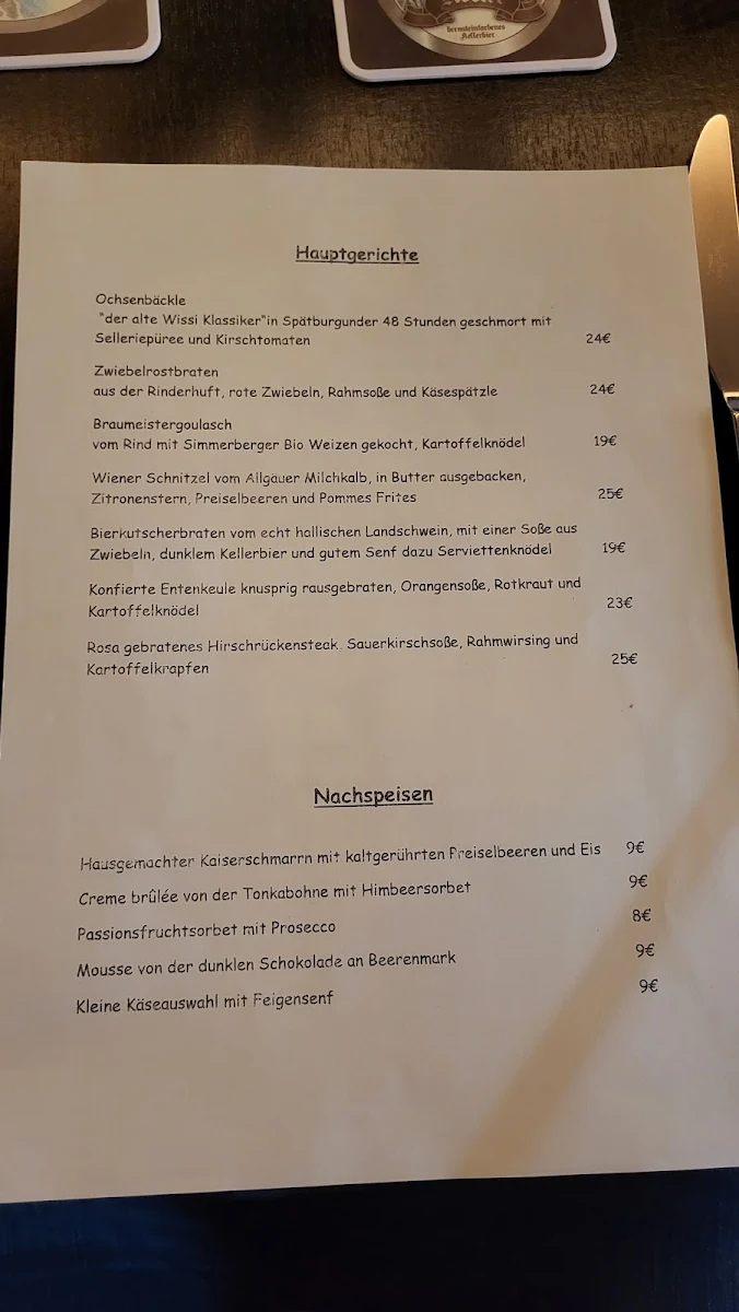 Speisekarte photo 4